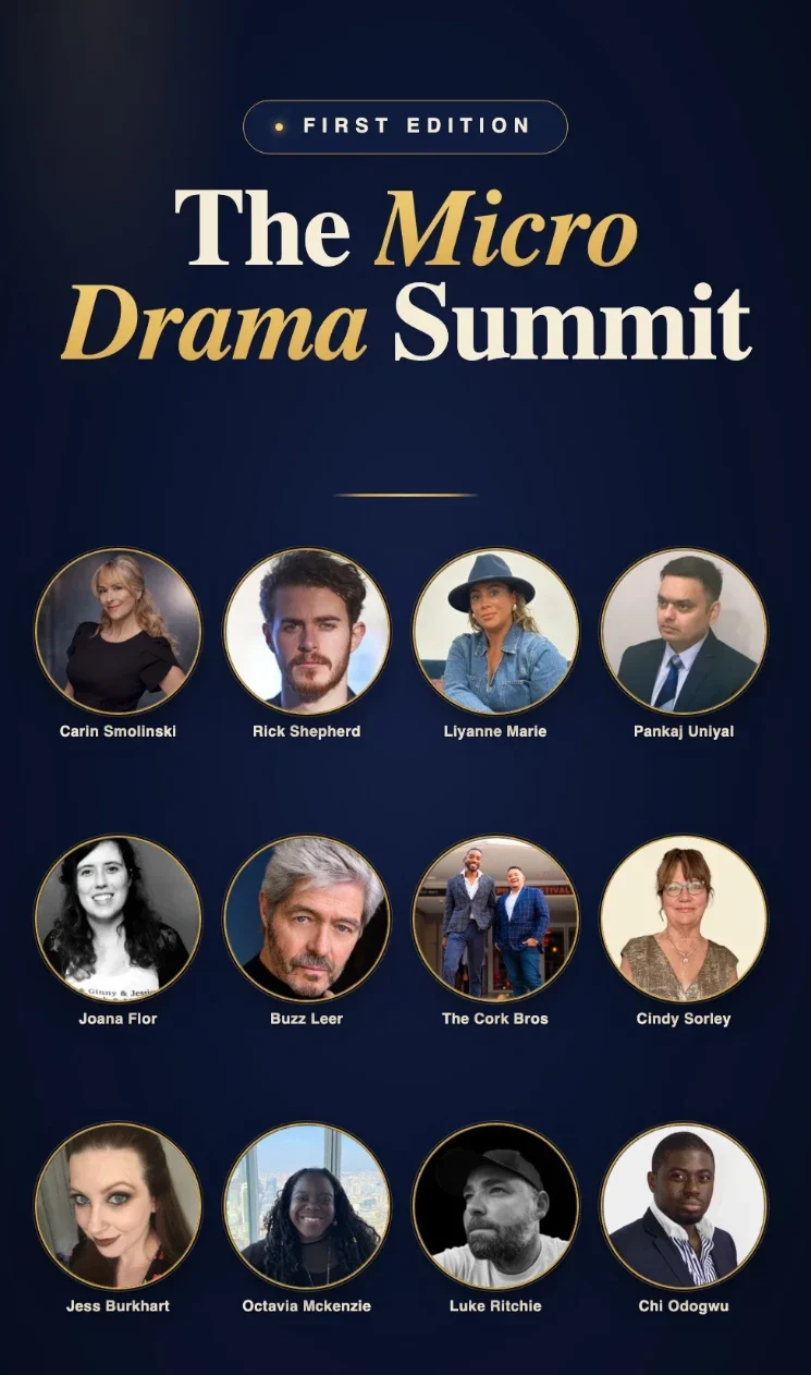 The Micro Drama Summit, first edition: speaker lineup including Chi Odogwu